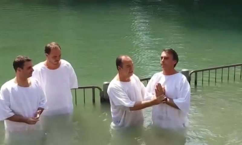 batismo bolsonaro