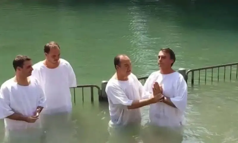 Cristianos en la política: ¿Sí o No? 5 batismo bolsonaro
