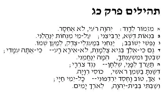 Salmo 23