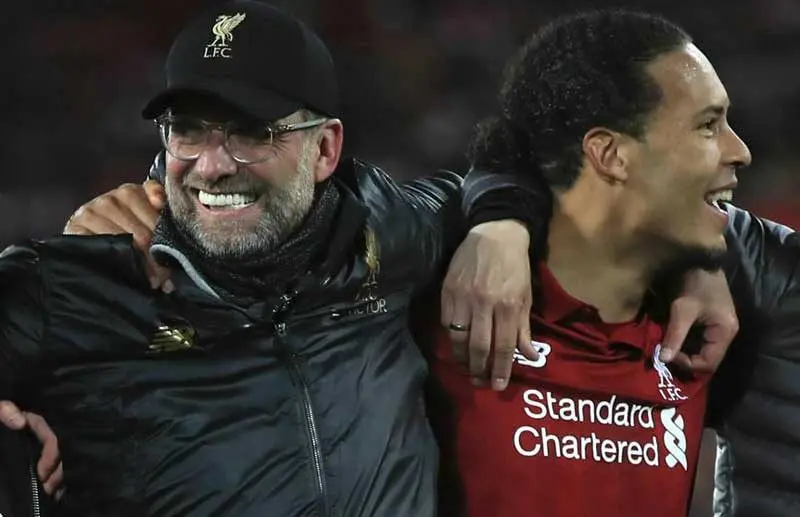 klopp virgil van dijk