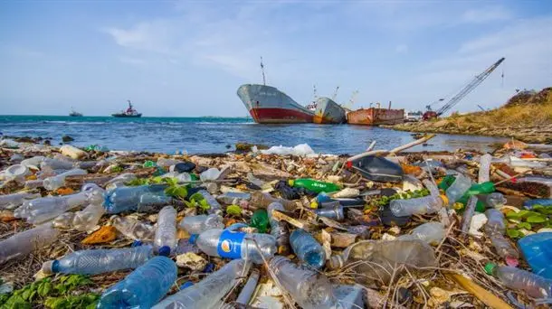 playa contaminada