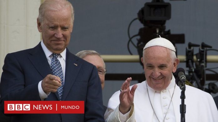 biden papa Joe Biden y el papa Francisco