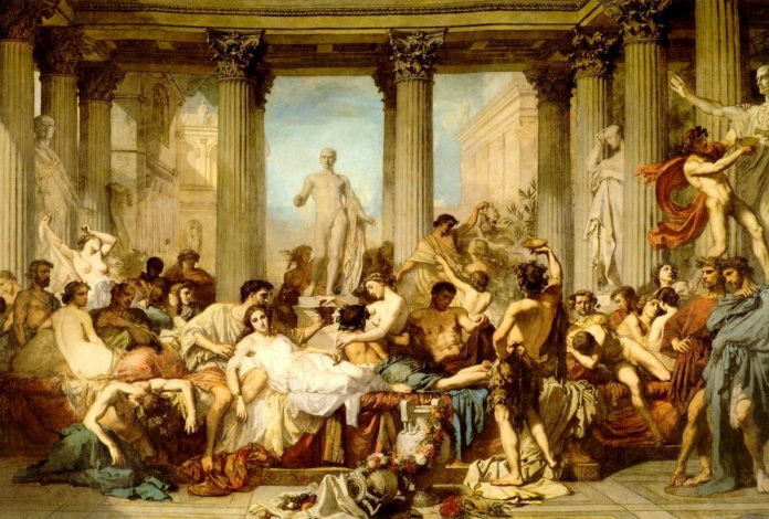 afiestas-saturnalias-por-Thomas-Couture Fiestas Saturnalia