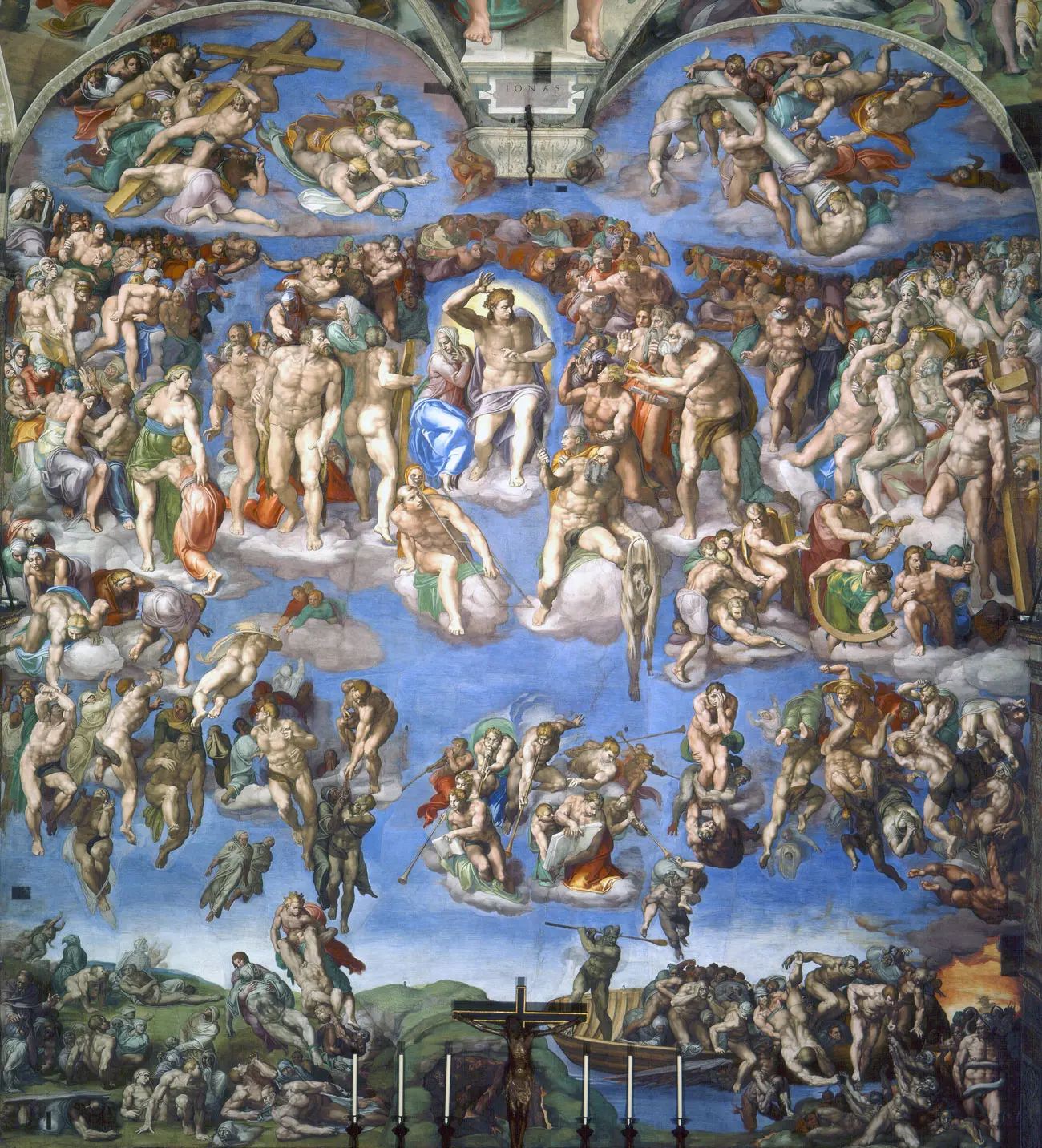 Patmos, Juan, Apocalipsis y el Gran Conflicto 10 Last Judgement Michelangelo