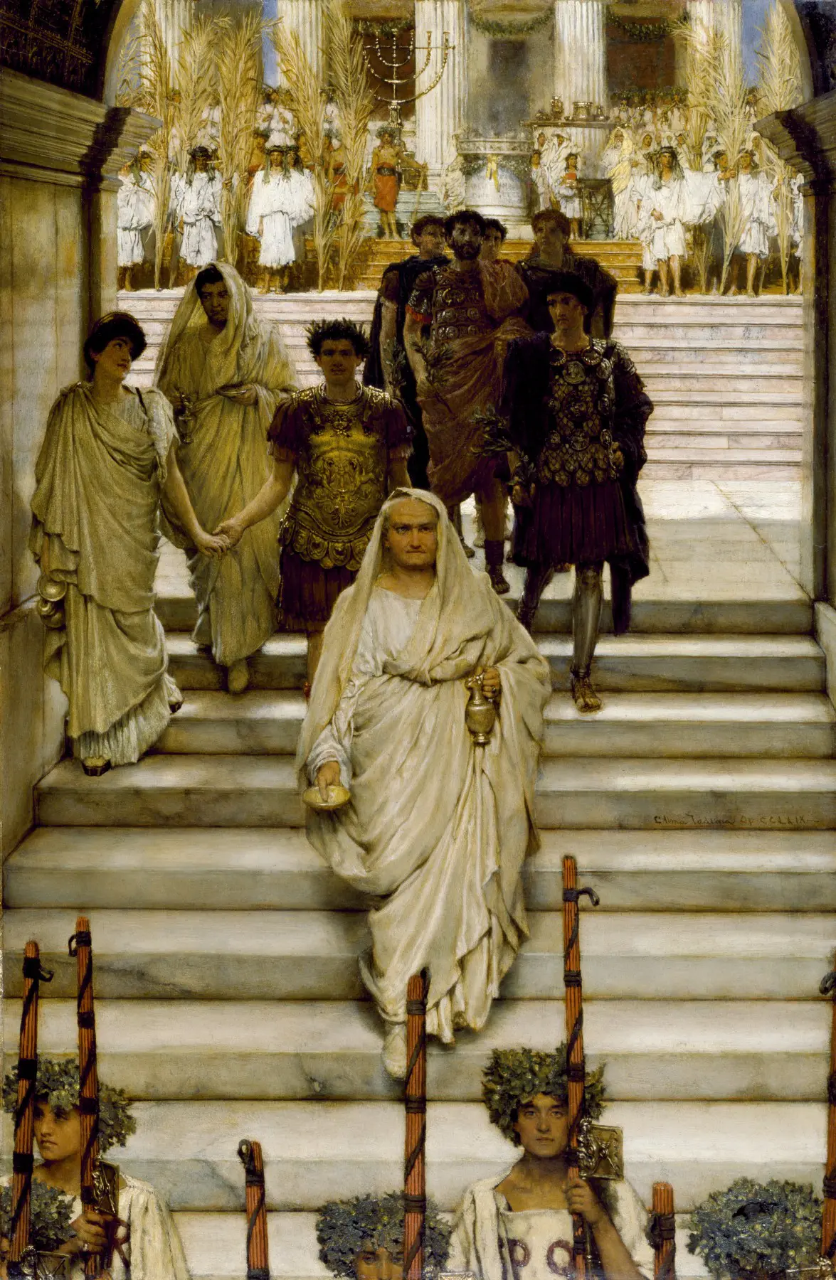 Patmos, Juan, Apocalipsis y el Gran Conflicto 4 The Triumph of Titus Alma Tadema