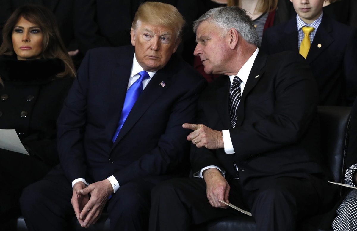 Franklin Graham III y Donald Trump