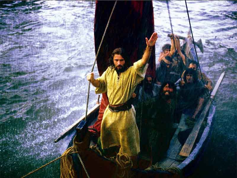 Jesús en la tempestad