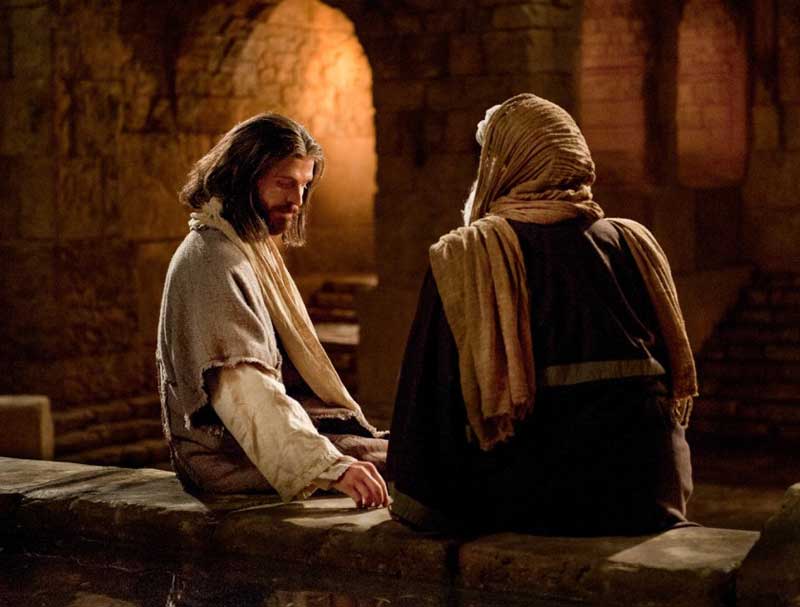 Una noche en Jerusalén, Nicodemo llegó hasta Jesús.